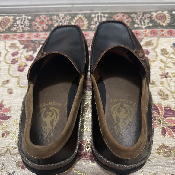 Scetchers Driving Moccasins Mens SN60660 Phoenix Rising Size 8 New - Picture 4 of 7